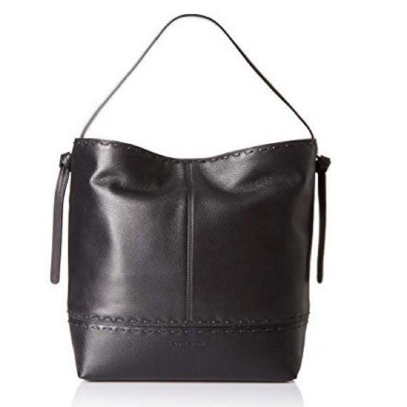 Cole Haan Handbags - Cole Haan Brynn Leather Hobo in Black